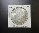 1890 Morgan Dollar High Grade Slightly Better Date Blast White Nice Coin 90%