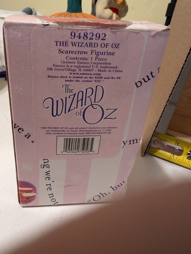 Vintage The Wizard Of Oz, Scarecrow Figurine Enesco - Picture 4 of 4