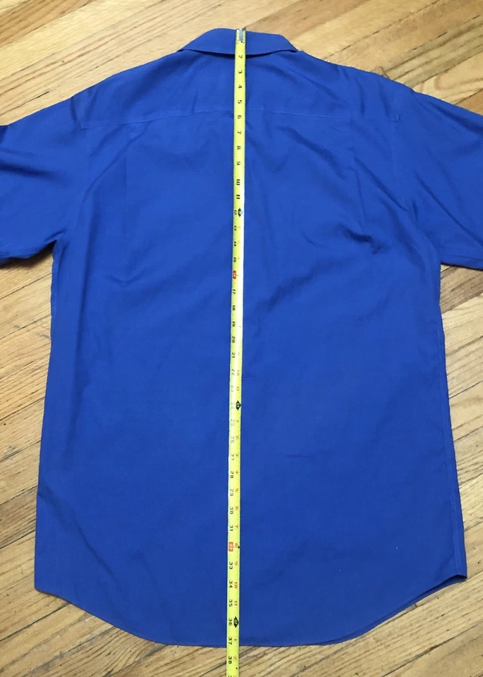 Usada en Excelente Condición Joseph Feiss Para Hombre 16.5-36/37 Sin Hierro Cuello Punta Bolsillo 2 Capas Camisa de Vestir Foto 4 de 4