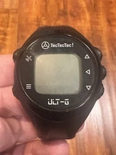 TecTecTec ULT-G Digital Multi-Functional Golf GPS Watch - Untested