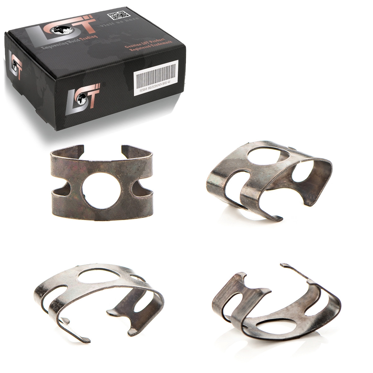4x Mounting brackets for brake lines for VW PASSAT PHAETON SCIROCCO