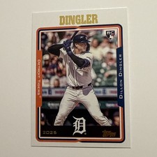 2025 Topps Archives - 2005 Topps Dillon Dingler #266 (RC)