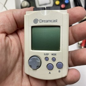 Dreamcast HKT-3020 Console Tested Working W/ Black Controller, Cords, VMU