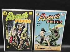 REESE'S PIECES #1 & #2 (1985)  Comic Set 1985 Eclipse Horror / FREE SHIPPING 