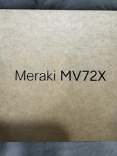 New Meraki MV72X-HW Varifocal Outdoor Dome Camera 512GB, Unclaimed