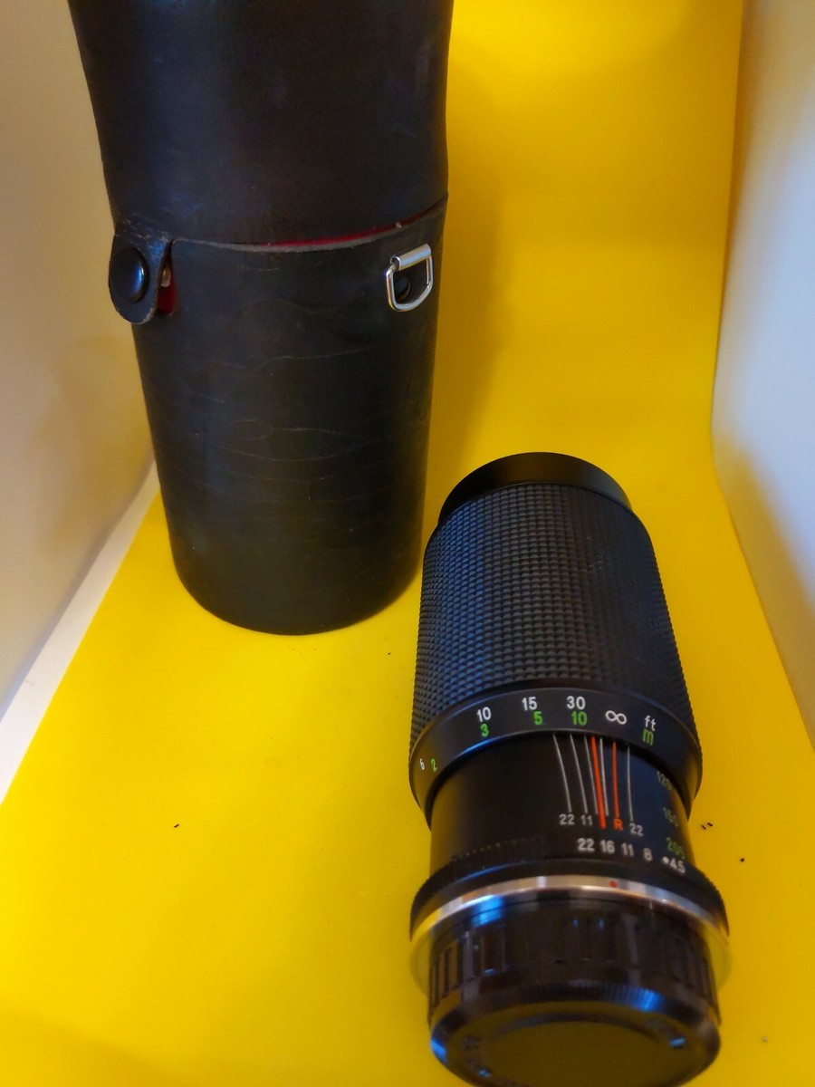 Telesor M.C Macro Zoom 1:4.5 /80-205mm Asahi Camera Lens C2 | eBay