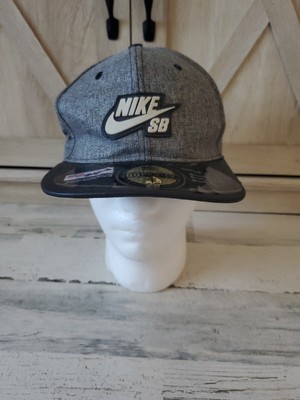 New Nike SB Strap Back Hat Wool Blend Skateboard eBay