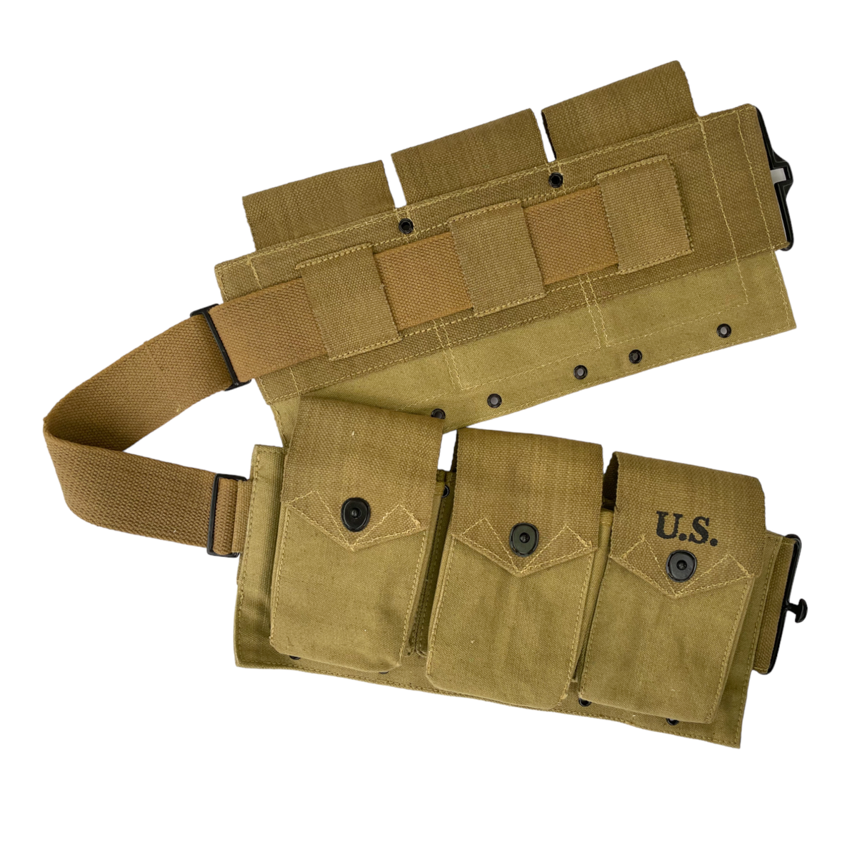 U.S. Browning 1918A2 BAR Magazine Belt Six Pocket | eBay