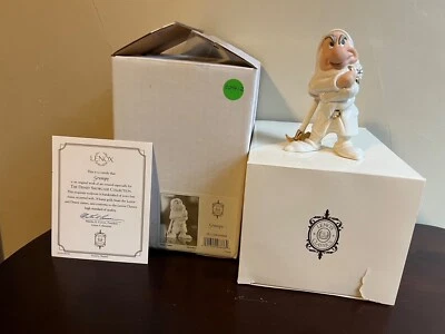 Lenox Disney Showcase Grumpy Figurine From Snow White Box, Tin, and COA Incl. - Image 1 of 4