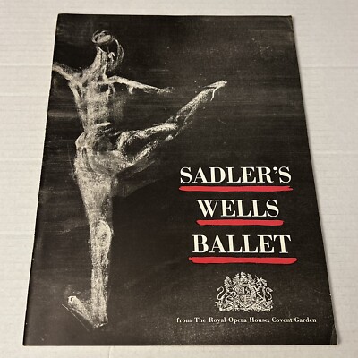 1955 Sadler's Wells Ballet from The Royal Opera House Covent Garden Program PD5