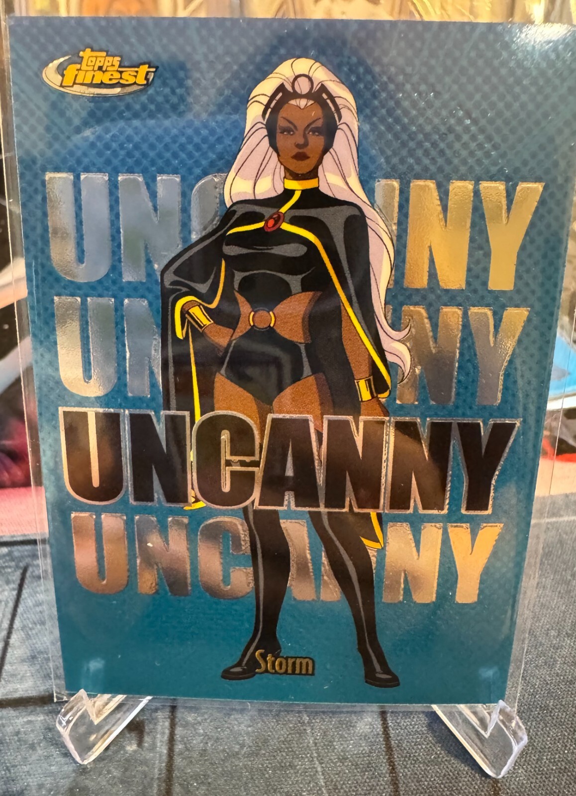 2025 Topps Finest X-Men '97 #91 Storm Uncanny SP