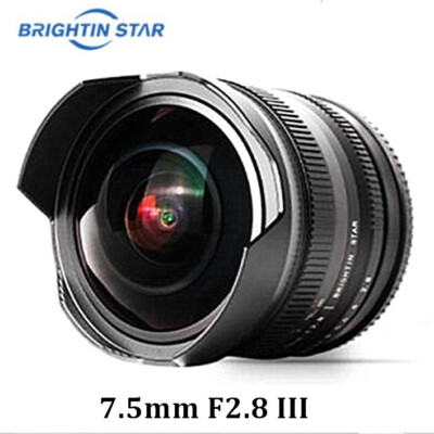 Brightin Star 7.5mm F2.8 III MF Wide Angle Fisheye Lens for Brightin Star 7.5mm F2.8 III MF Wide Angle Fisheye Lens for