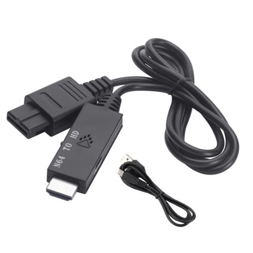Adaptador convertidor N64 a HDMI cable de enlace HD para Gamecube Super NES SNES - Imagen 1 de 6