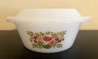 VTG Arcopal France French Hen Milk Glass Small Casserole Dish w/ Lid