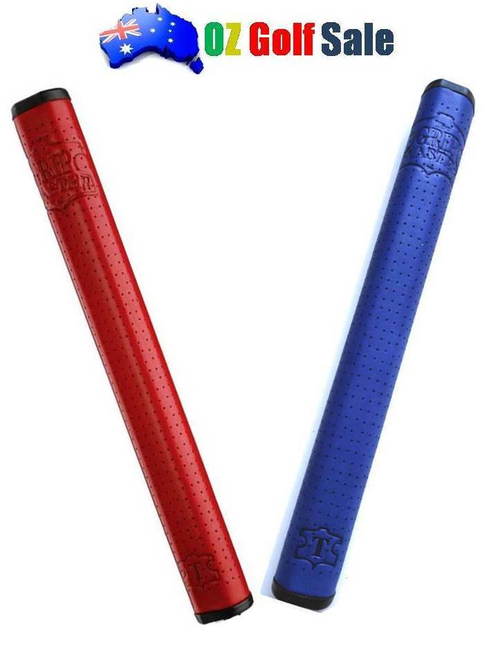 Grip Master FL27 Featherlite – Putter Oversize Deux Tons Cabretta Rouge Et Blanc