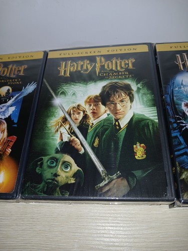 Harry Potter Trilogy DVD Sorcerer's Stone Chamber Of Secrets Prisoner Of Azkaban - Picture 13 of 19