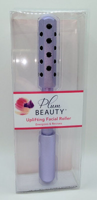 Plum Beauty Uplifting Facial Roller - Purple - Energize & Revive - SEALED