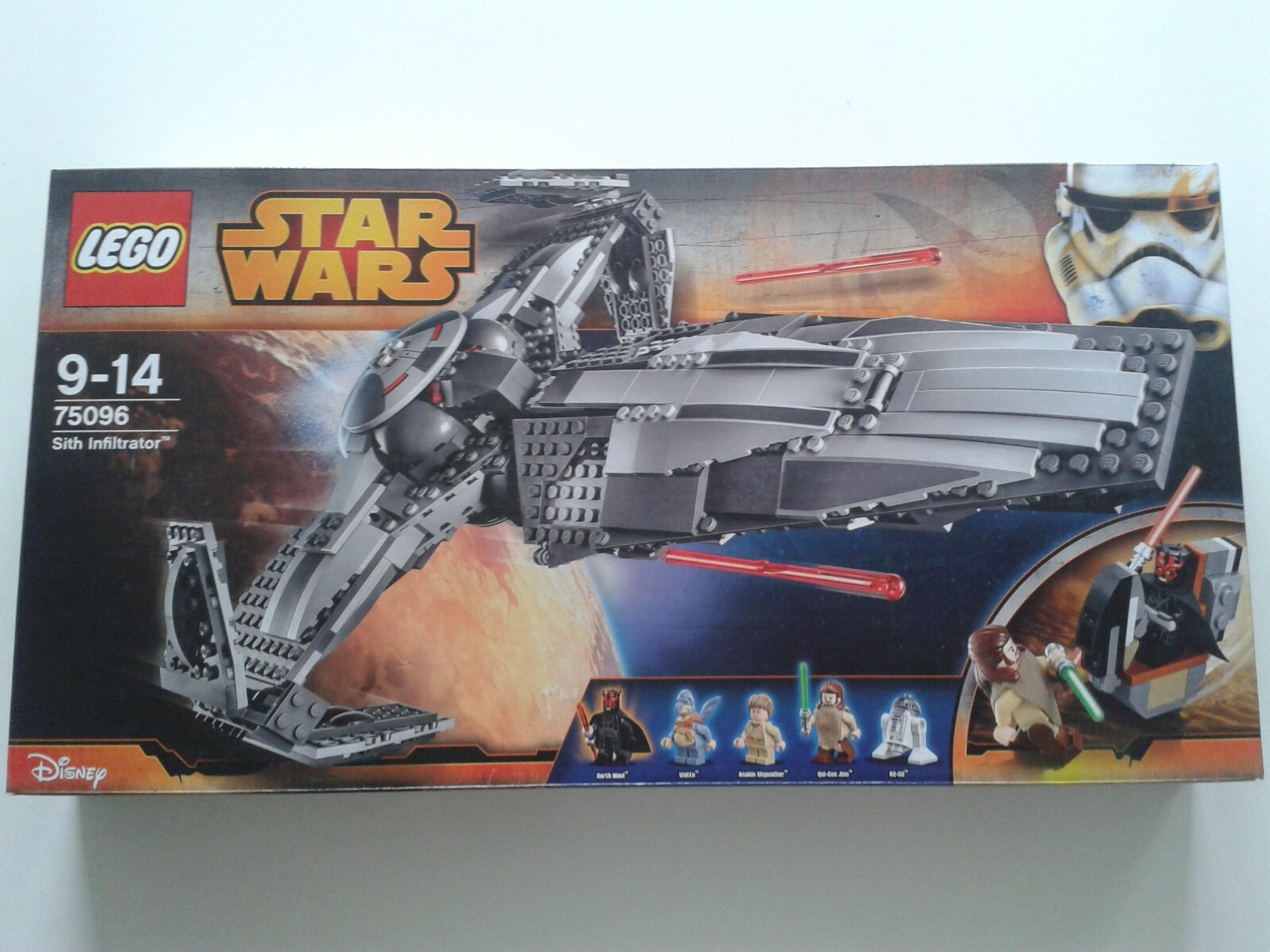 Lego Star Wars Sith Infiltrator (75096) aus Sammlungsauflösung Lego Star Wars Sith Infiltrator (75096) aus Sammlungsauflösung