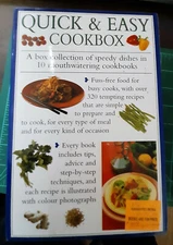 Quick and Easy Cookbook box collection 10 books