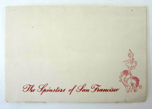 Palace Hotel Spinsters of San Francisco Circus Fundraiser Handzettel Flyer 1940er - Bild 3 von 7