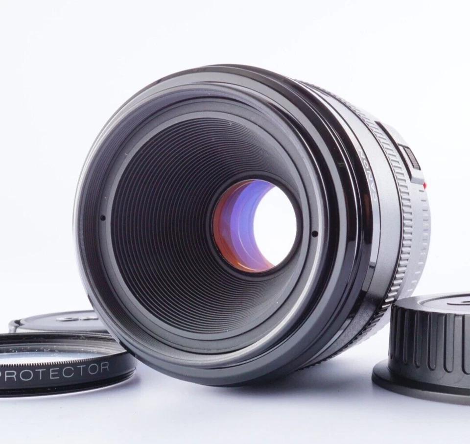 Lente Macro AF compacta Canon EF 50 mm F/2,5 EX+++ con filtro de JAPÓN