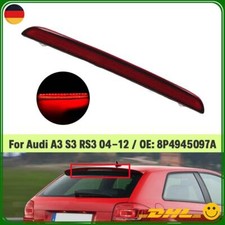 Rot Glas LED Bremsleuchte 3. Rückleuchte für Audi A3 S3 RS3 04-12 8P4945097A