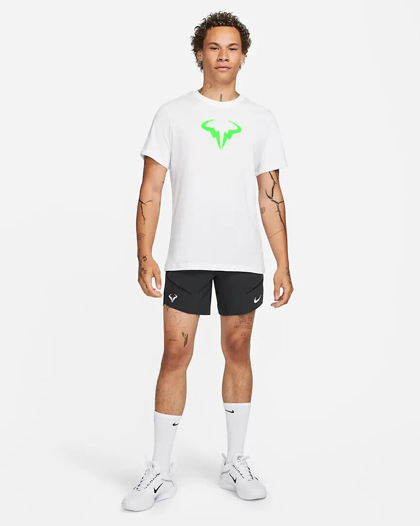 【ナダル】Nike テニスシューズ ホワイト/グリーン ナダル】Nike テニスシューズ ホワイト/グリーン シューズ(男性用)