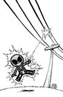 The Amazing Spider-Man #69 1:100 Skottie Young Black & White 8 Deaths (2025)