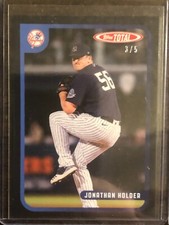 2020 Topps Total #692 Jonathan Holder New York Yankees 3/5