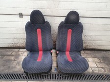 RARE pair RED EDM front seats seat Honda CRX JDM Del Sol EH6 EG1 EG2 SiR 92-98