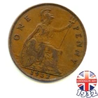 1932 George V Penny — photo from another recent sale