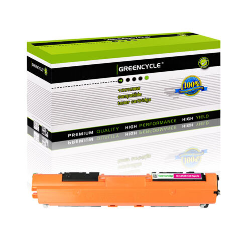 GREENCYCLE 1PK Fit for HP 130A LaserJet MFP M176n CF353A Magenta Toner Cartridge