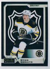 2018-19 O-PEE-CHEE PLATINUM NHL SHIELD LOGO RYAN DONATO BOSTON BRUINS #155