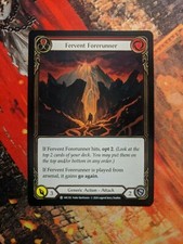 Flesh and Blood Card: (1x) Fervent Forerunner (ARC182)