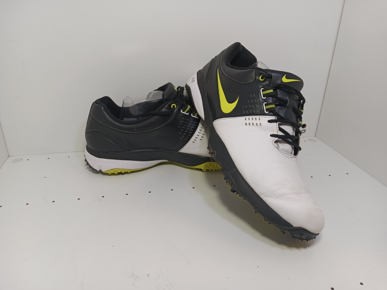 Nike Air Rival III 3 Men Size 11.5 White Black Green Golf Shoe Cleat 628533100 eBay