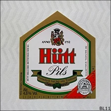 Hutt Pils Beer Label (BL11)