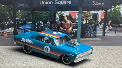 '18 HOT WHEELS 1964 CHEVY CHEVELLE SS LOOSE 1:64 SCALE SPEED BLUR SERIES