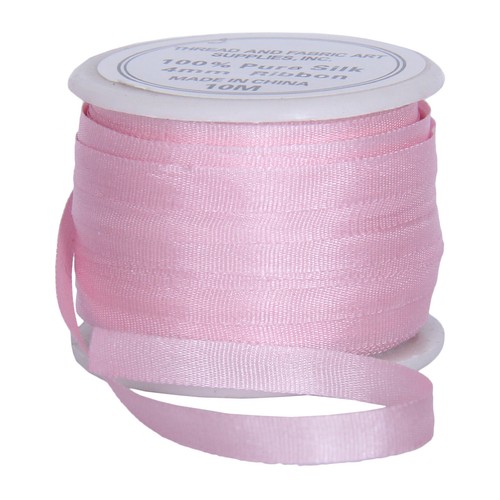 PURE SILK RIBBON 2MM, 4MM, 7MM - 50 COLORS - 3 WIDTHS - THREADART - Picture 22 of 55