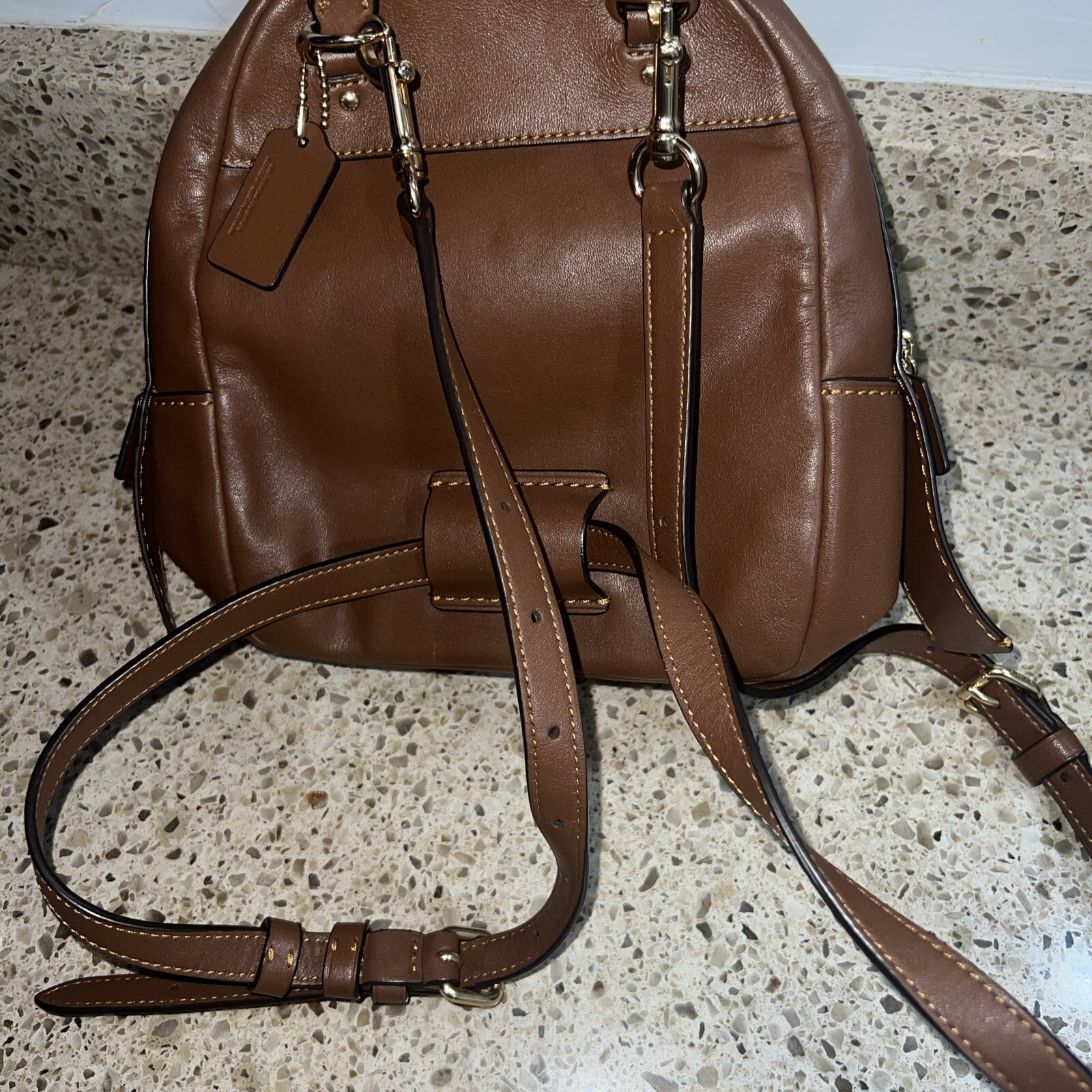 COACH X Keith Haring Mini Patchwork Backpack Ultr… - image 3