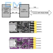 USB to TTL/UART USB to High Speed Serial Microcontroller Downloader CH343 Module