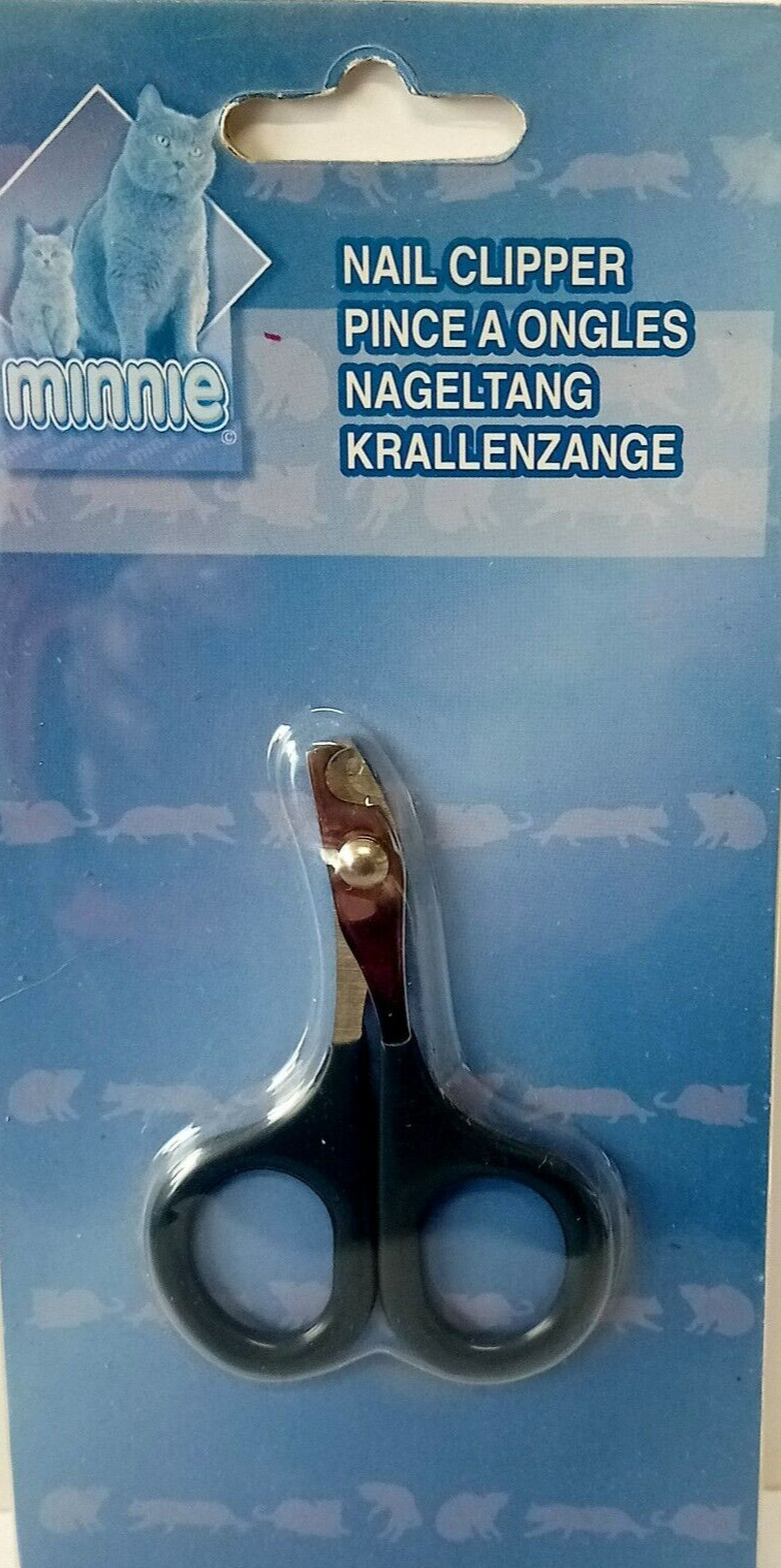 TAGLIAUNGHIE FORBICI PER GATTO, GATTI Nail Clipper Punta Rotonda