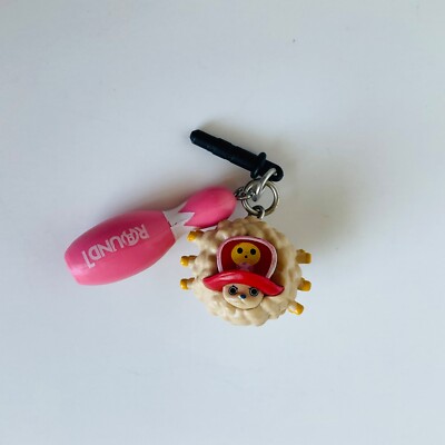 One Piece Tony Tony Chopper Cell Phone Accessory Plug Rare Round1