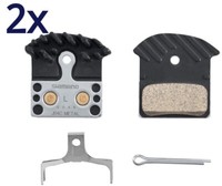 2X Shimano J04C Scheibenbremsbelag Metall Lose Verpackt Xtr, Deore Xt,Slx,Alfine