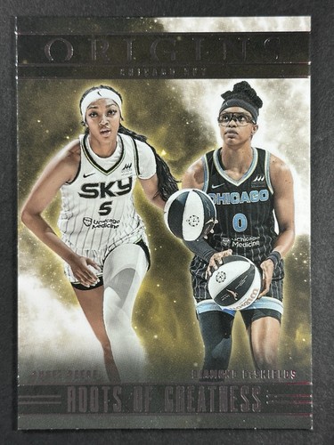 2024 Panini Origins WNBA Angel Reese Diamond DeShields Roots Of Greatness