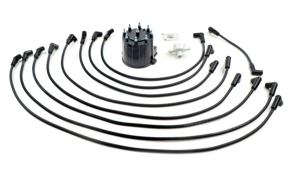 Tapa de distribuidor / Kit de rotor / Kit de cables de bujía United Ignition Wire 3880 Foto 4 de 4