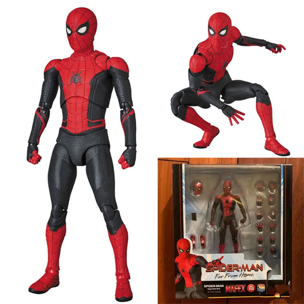Mafex No.113 Spider Man Far From Home Upgraded Suit Action Figure