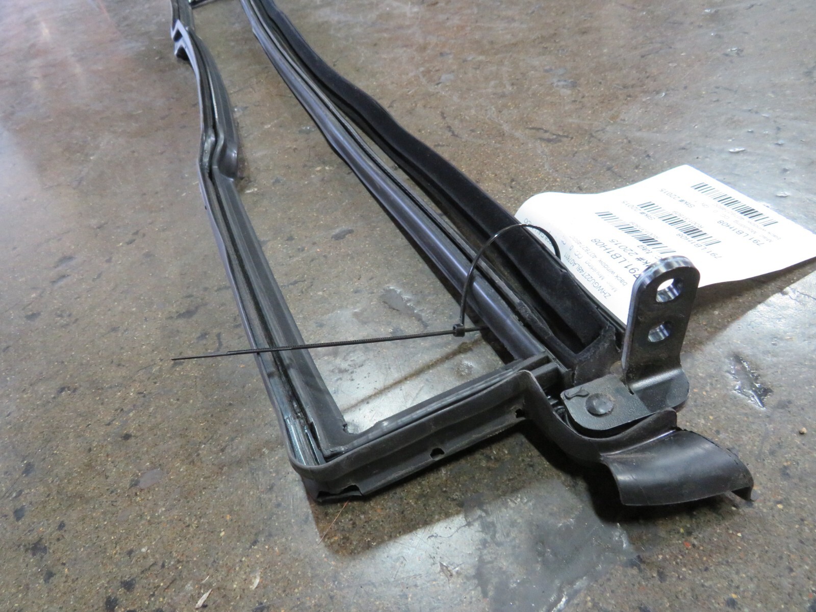 Lamborghini Gallardo, Spyder, Back Window Moulding, Used, P/N 407827460C