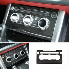 For 14-2017 Range Rover Sport Real Carbon Fiber Console AC Switch Control Panel