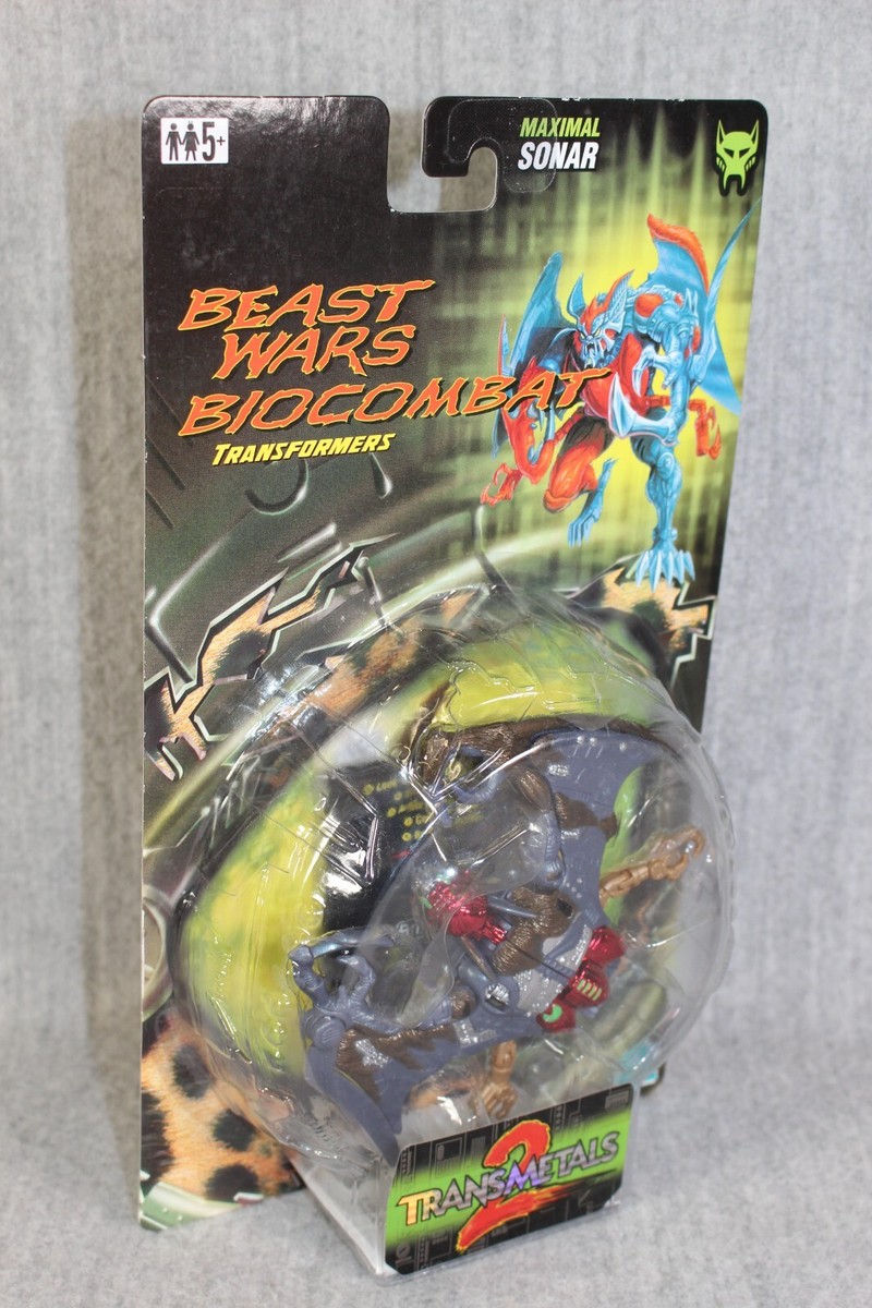 TRANSFORMERS Maximal Sonar Beast Wars Biocombat Transmetals