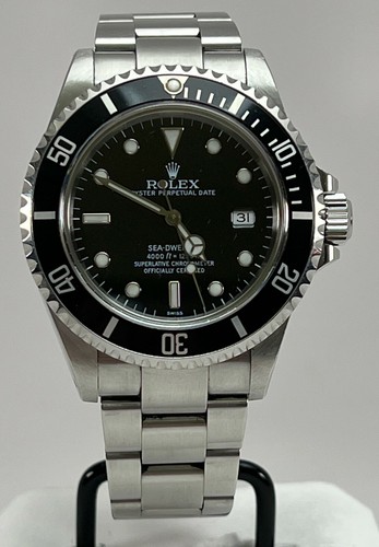 Rolex Sea Dweller Stainless Steel Black 